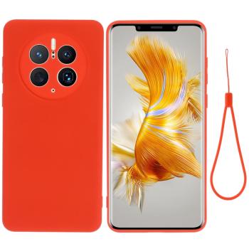 RUBBER Ochranný kryt pre Huawei Mate 50 Pro červený