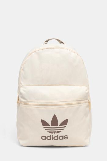 Ruksak adidas Originals Adicolor béžová farba, veľký, vzorovaný, JJ4160