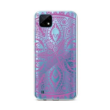 TopQ Realme C21 silikon Violet Mandala 66816 (Sun-66816)