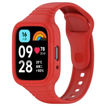 GLACIER Ochranné puzdro s remienkom pre Xiaomi Redmi Watch 3 Active červené