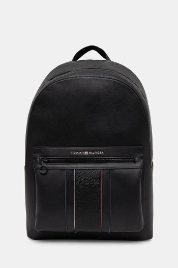 Ruksak Tommy Hilfiger pánsky, čierna farba, veľký, jednofarebný, AM0AM13069