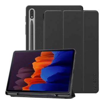 NEOGO Smart Cover Pen puzdro na Samsung Galaxy Tab S7 Plus, čierne