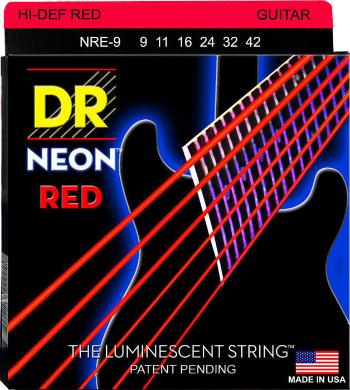 DR Strings NRE-9 Neon Struny pre elektrickú gitaru