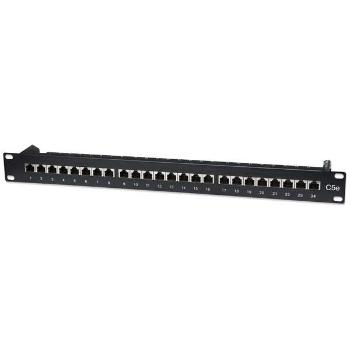 Manhattan Patch panel - CAT5e FTP árnyékolt patch panel, 24 porto...