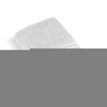Bellatex Linie kollekció szürke frottír törölköző, 50 x 100 cm, világosszürke, 50 x 100 cm