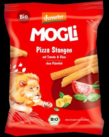 MOGLI BIO Pizza tyčinky s paradajkami a syrom s certifikáciou Demeter 75 g