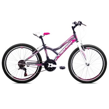 CAPRIOLO DIAVOLO 400 CITY DETSKY HORSKY BICYKEL PINK-GRAFIT, 919303-13