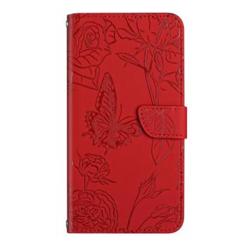 ART BLOSSOM Peňaženkový obal pre Motorola Moto G15 / Moto G15 Power červený
