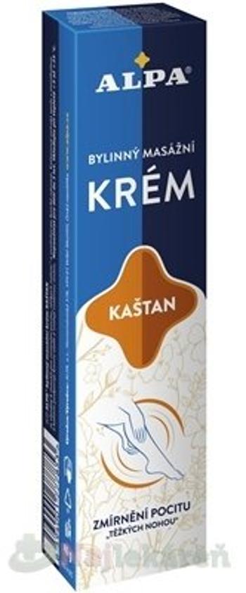 Alpa Gaštan bylinkový masážny krém 40 g