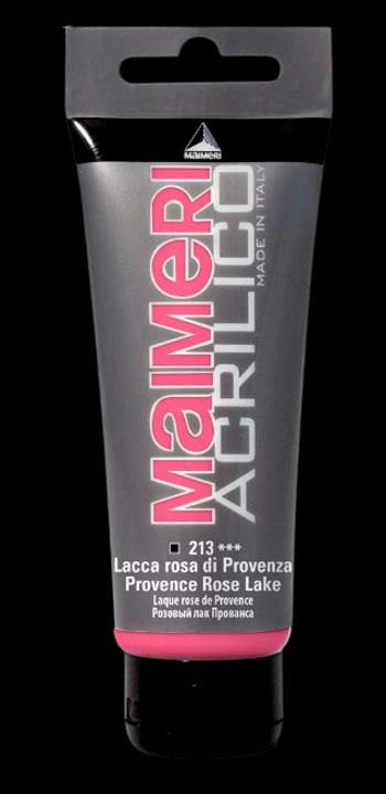 MAIMERI ACRILICO - Akrylové farby 213 - provence rose lake, 0,075 L