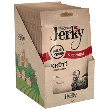 Jihočeské Jerky Morčacie s korením 20 ks (8594068231275)