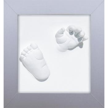 Happy Hands 3D DeLuxe sada na otisk miminka White 23x23 cm