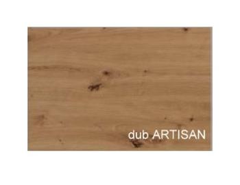 ArtCross PC stolík DUET Farba: Dub artisan