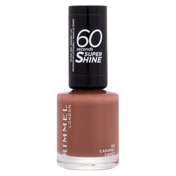 RIMMEL LONDON 60 Seconds Lak na nechty 130 Caramel Candy 8 ml