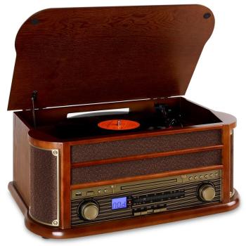 Auna Belle Epoque 1908, retro stereo zariadenie, bluetooth