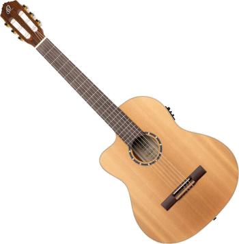 Ortega RCE131L 4/4 Natural Klasická gitara s elektronikou