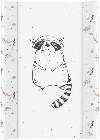 Pelenkázó alátét CEBA BABY Comfort Pelenkázó alátét kemény lappal 50 × 80 cm, Raccoon