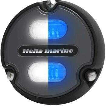 Hella Marine Apelo A1 Polymer White/Blue Underwater Light Charcoal Lens Palubné svetlo