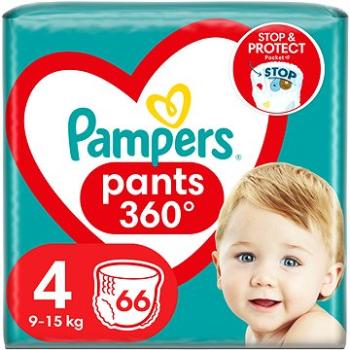 PAMPERS Pants veľ. 4, (66 ks), 9 – 15 kg (8006540069080)
