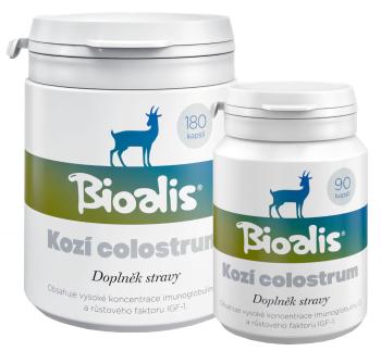 BIOALIS Kozie kolostrum 180 + 90 tob 270 ks