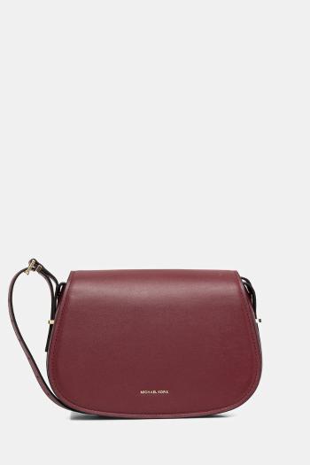 Kožená kabelka MICHAEL Michael Kors hnedá farba, 30R5GL0M2L