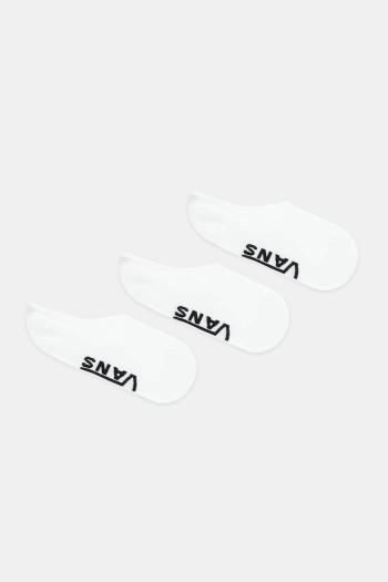 Ponožky Vans 3-pak biela farba, VN000QBZWHT1