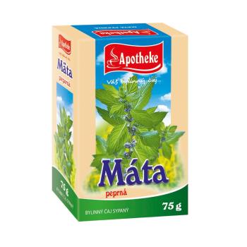 Apotheke Máta peprná list sypaný čaj 75 g