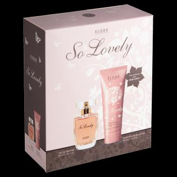 Kozmetikai ajándékcsomag ELODE SO LOVELY Parfümös víz 100 ml + Testápoló 100 ml