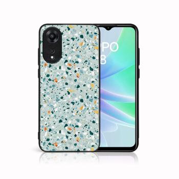 MY ART Ochranný kryt pre Oppo A78 BLUE TERRAZZO (164)