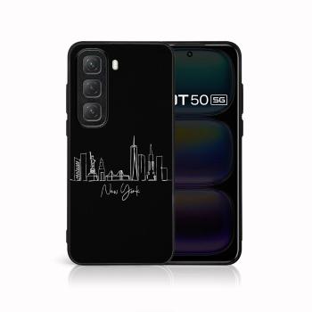 MY ART Ochranný kryt pre Infinix Hot 50 NEW YORK (207)