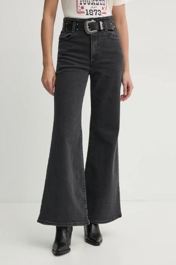 Rifle Levi's RIBCAGE BELLS CORSET dámske, vysoký pás, 001UR