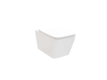 WC s doskou softclose závesné Ravak Natural RimOff so zadným odpadom X01984