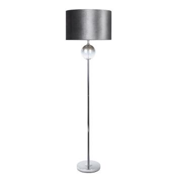 ArtFir Stojaca lampa KELSI 02 | čierna 43 x 157 cm