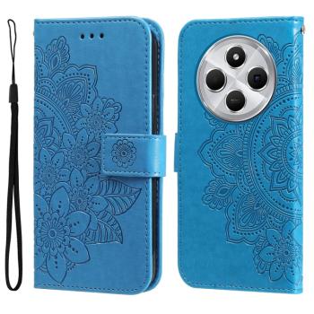 ART MANDALA Peňaženkový kryt pre Xiaomi Redmi 14C / Poco C75 modrý