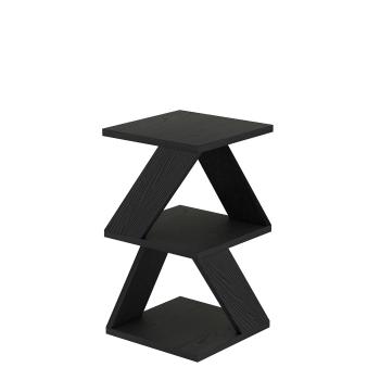 Skladací stôl Albeni Black Drevený