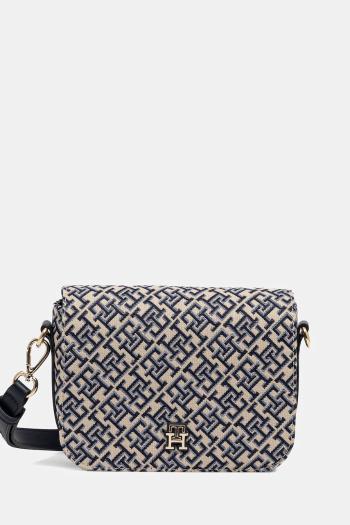 Kabelka Tommy Hilfiger tmavomodrá farba, AW0AW17447