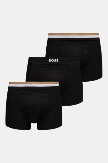 Boxerky BOSS 2-pak pánske, čierna farba, 50531484