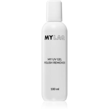 MYLAQ My UV Gel Polish Remover odlakovač na nechty 100 ml