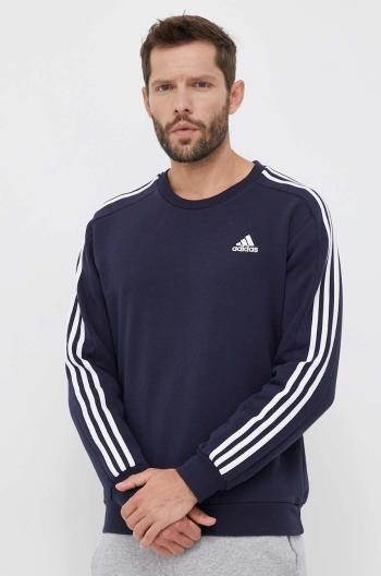 Mikina adidas pánska, tmavomodrá farba, vzorovaná, IJ6469