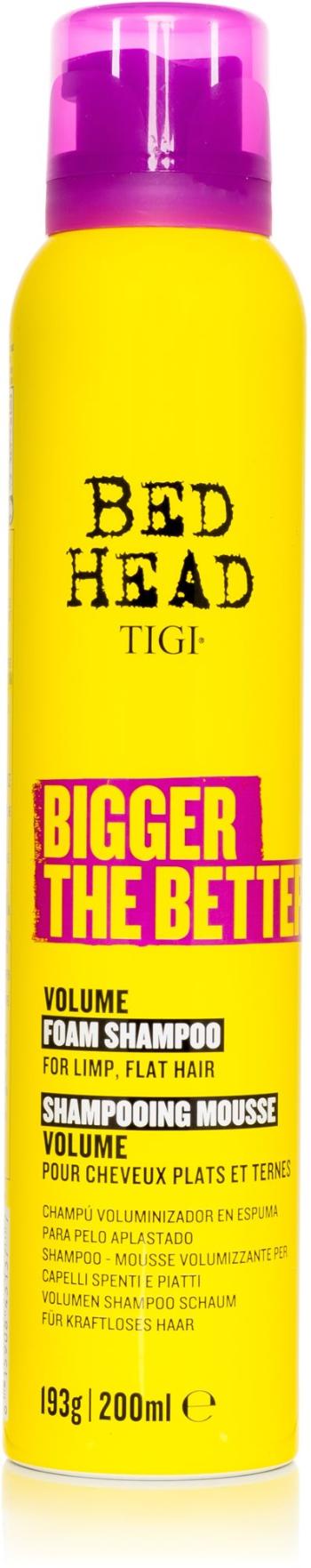 Sampon TIGI Bed Head Bigger The Better Volume Foam Shampoo 200 ml