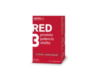 Cemio RED3 prostata, potencia, vitalita 60 kapsúl