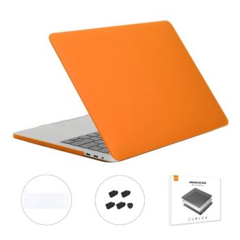 ENKAY CRYSTAL SET Ochranná sada pre Macbook Pro 16" A2141 oranžová