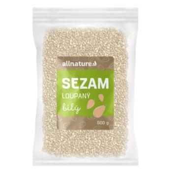 ALLNATURE Sezam biely lúpaný 500 g