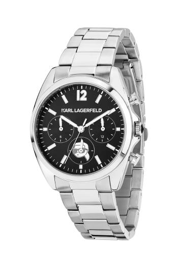 Hodinky Karl Lagerfeld dámske, strieborná farba, R0553101504