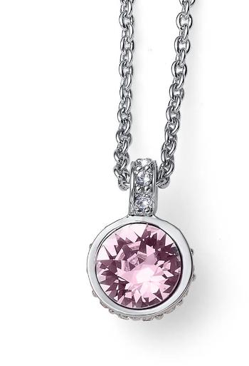 Oliver Weber Krásny náhrdelník s kryštálmi Swarovski Double 12007 212