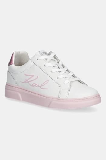 Detské tenisky Karl Lagerfeld biela farba, Z30377