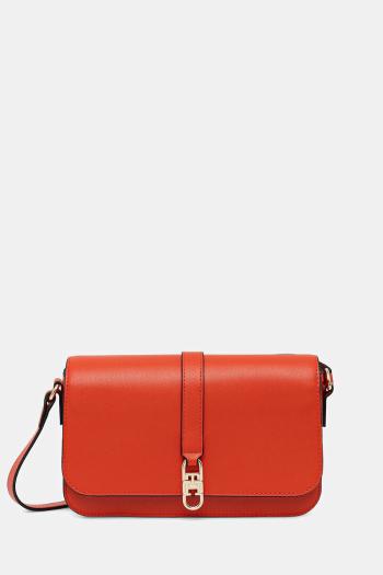 Kabelka Tommy Hilfiger oranžová farba, AW0AW17723