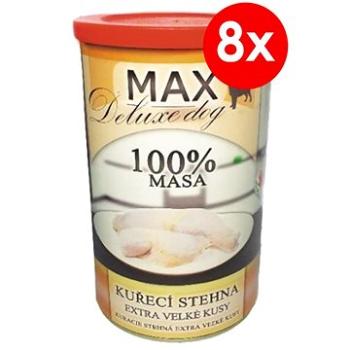 MAX deluxe kuracie stehná 1200 g, 8 ks (8594025082254)