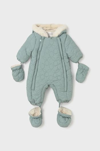 Overal pre bábätká Mayoral Newborn zelená farba, 2615
