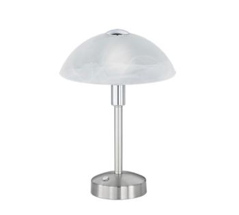 LED stolová lampa Trio Donna nikel 525790107